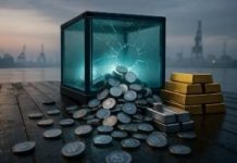 Gold and silver rally as stablecoin outflows highlight investor shift from crypto